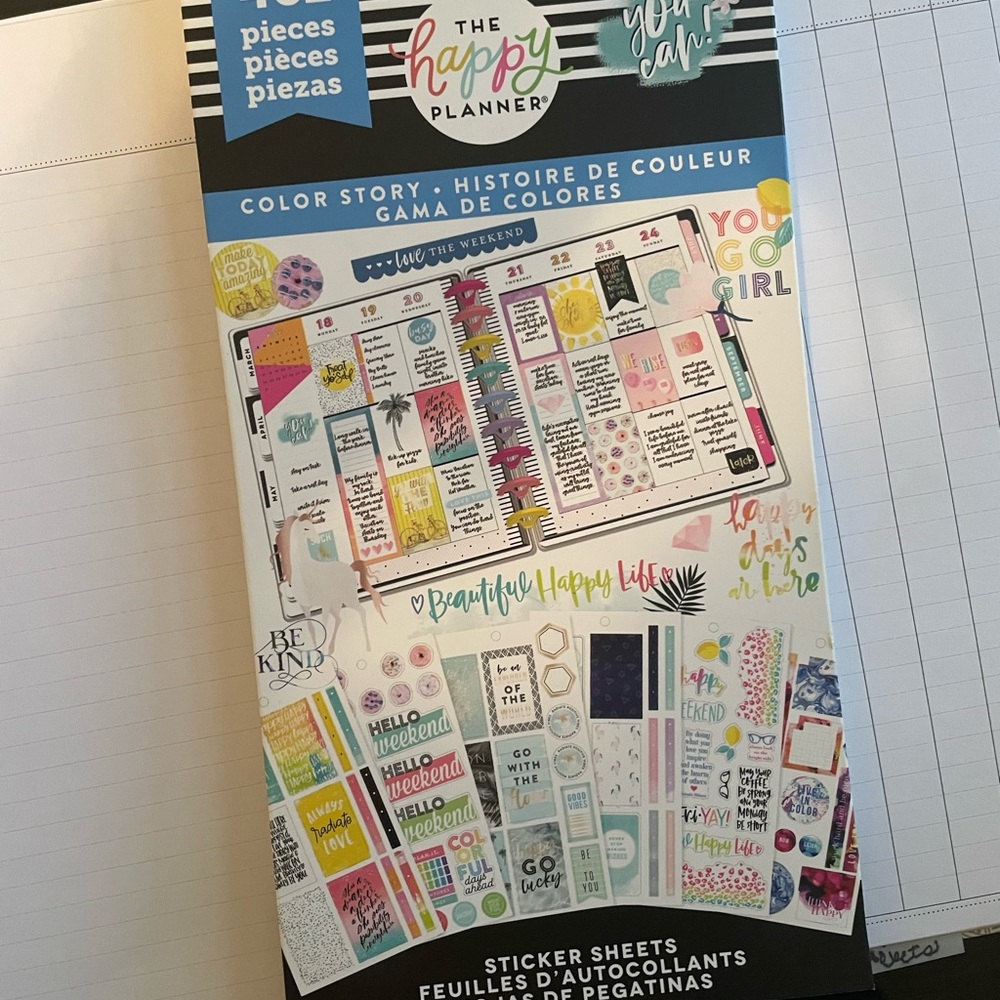 Classic size Happy Planner Sticker Book